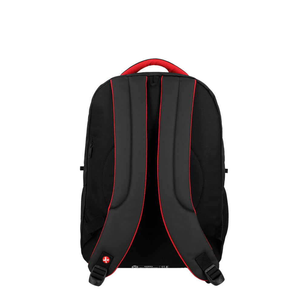saxoline Mochila para notebook 16" Gamma negra/roja Rebajas de fin de temporada