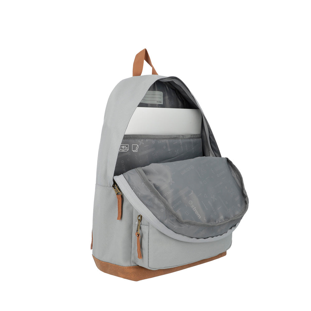 saxoline Mochila para notebook 15" Pop gris Ofertas