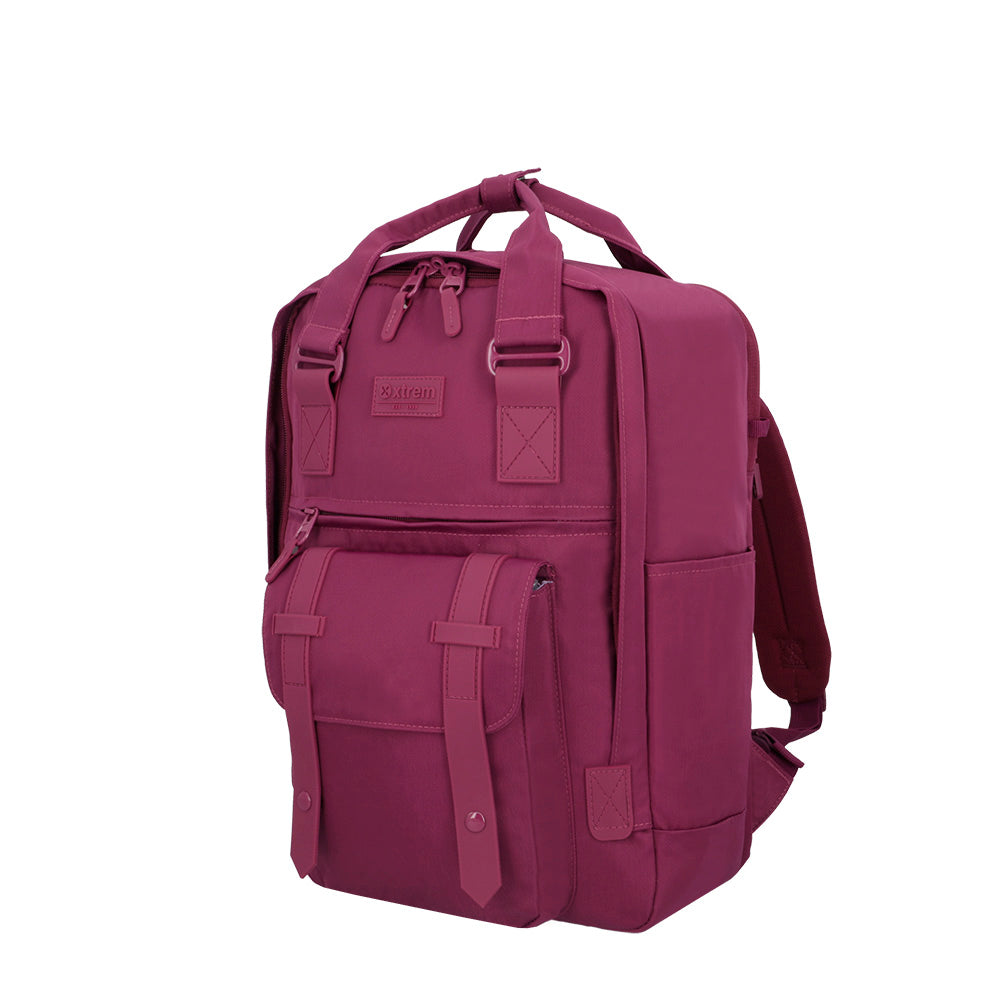 saxoline Mochila para notebook 16" Portland morada Rebajas de fábrica