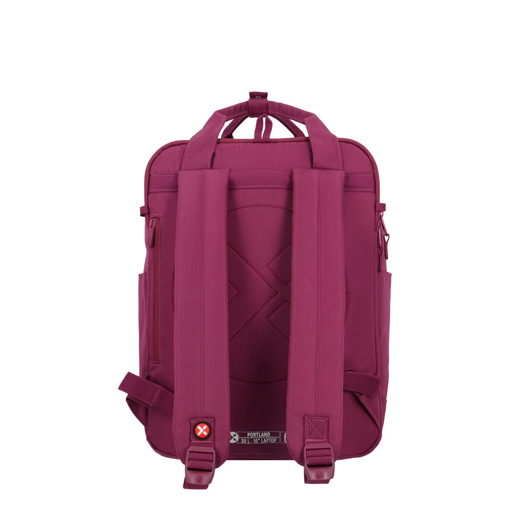 saxoline Mochila para notebook 16" Portland morada Rebajas de fábrica