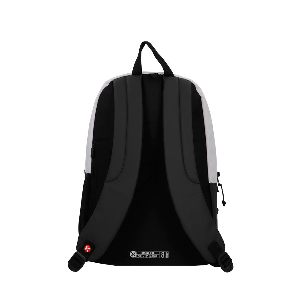 saxoline Mochila para notebook 16" Bronx 2.0 gris/naranja Ventas relámpago