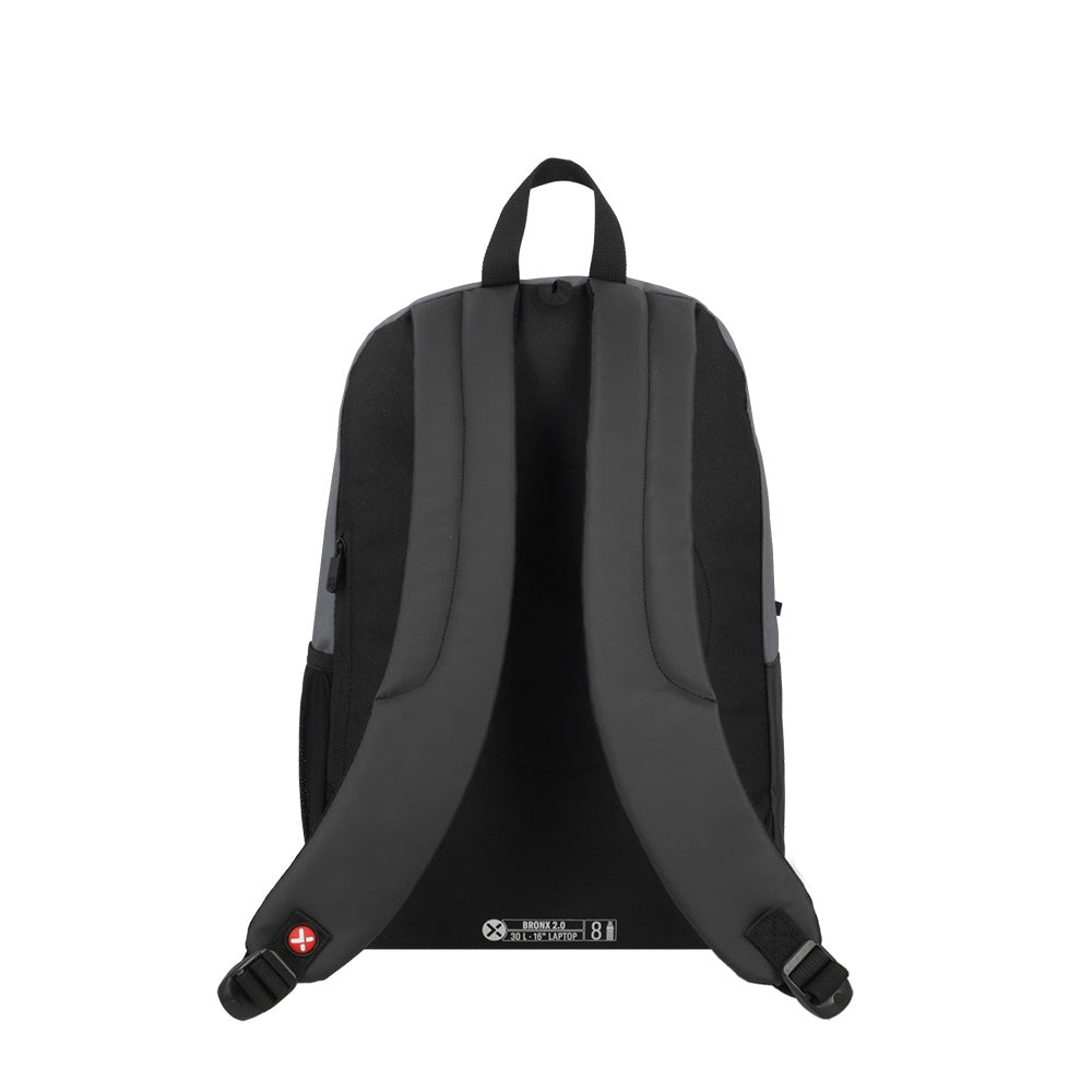 saxoline Mochila para notebook 16" Bronx 2.0 gris Descuento