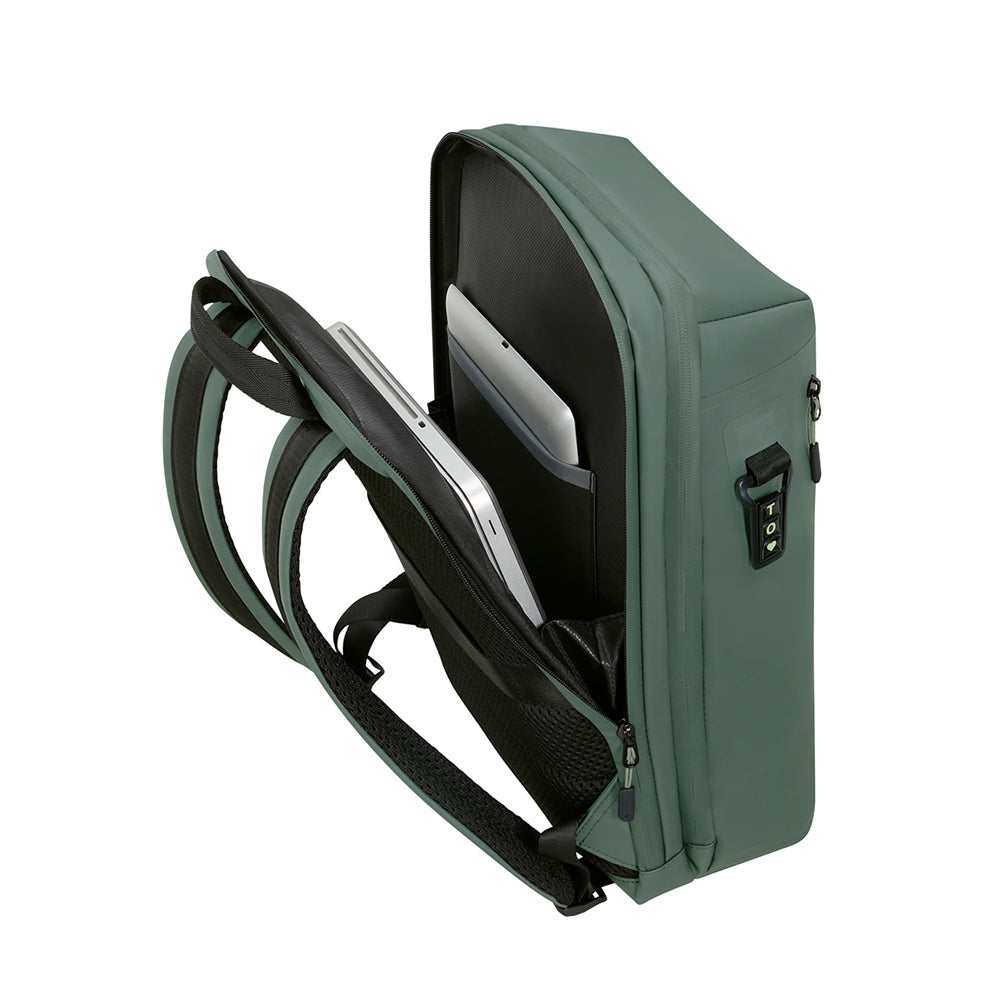 saxoline Mochila para notebook 15.6" Coatify Biz verde Mejor oferta