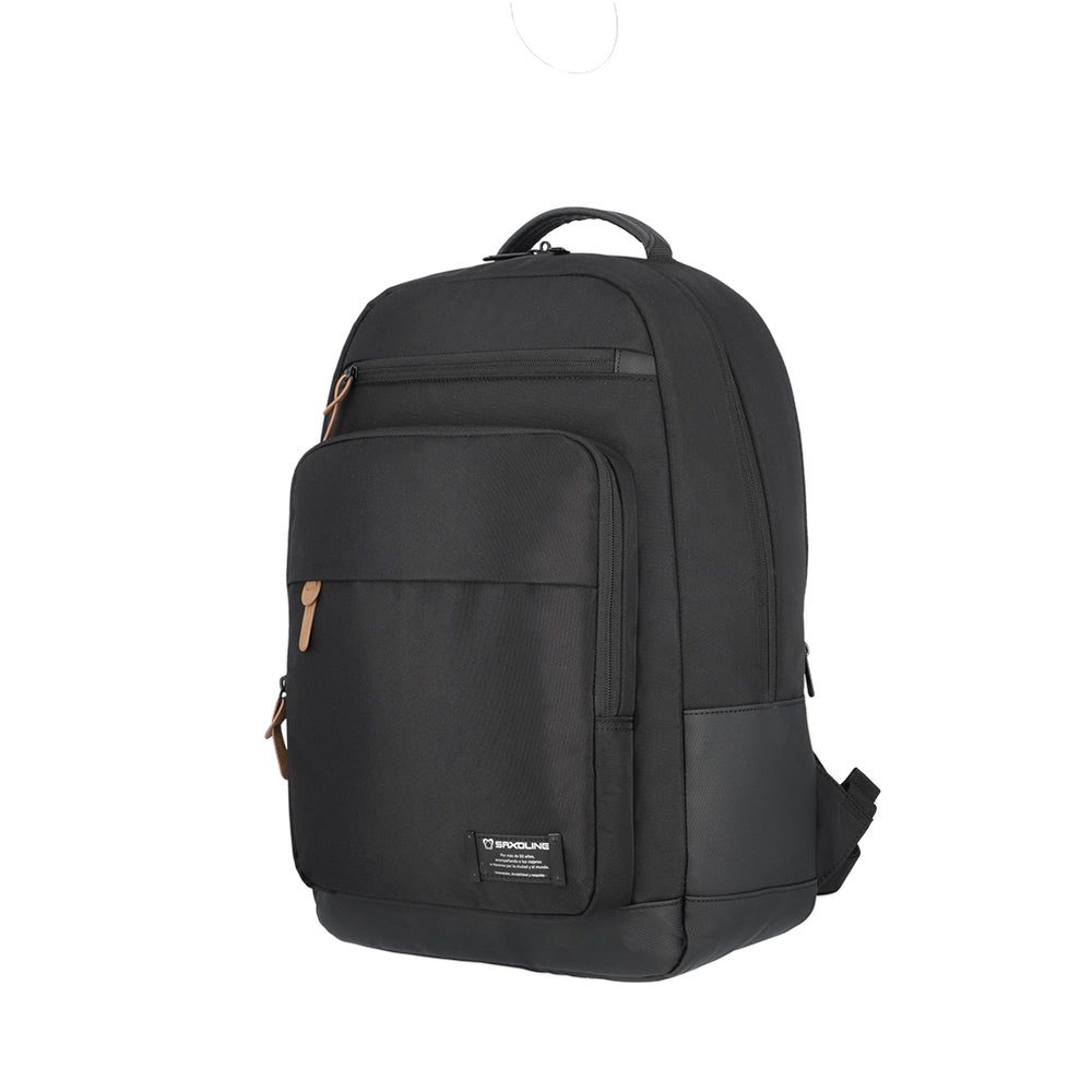 saxoline Mochila para notebook City negro 17" Oferta especial