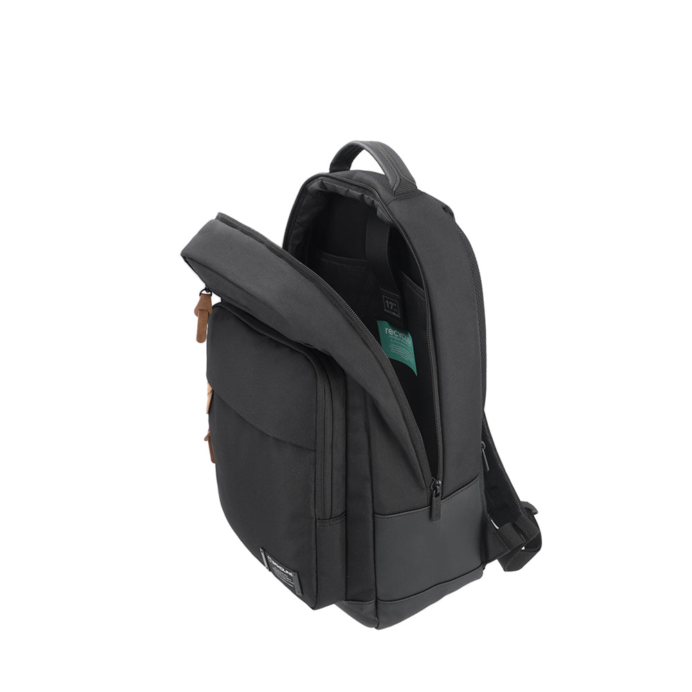 saxoline Mochila para notebook City negro 17" Oferta especial