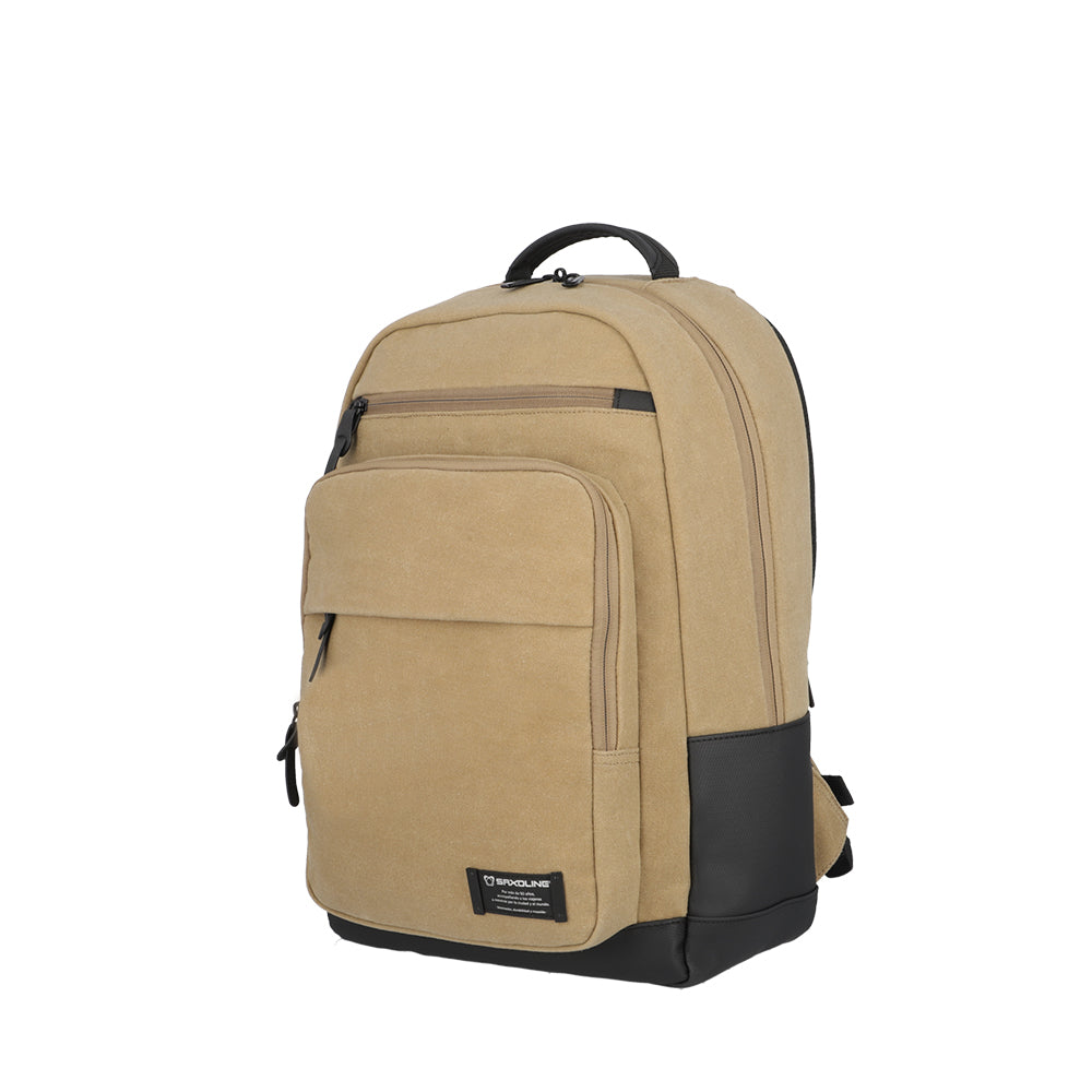 saxoline Mochila para notebook City beige 17" Último día