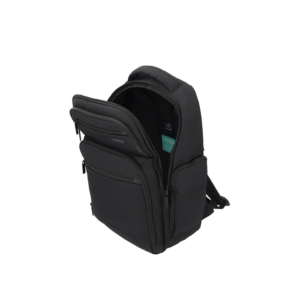 saxoline Mochila para notebook Banker negro 17" Promoción por tiempo limitado