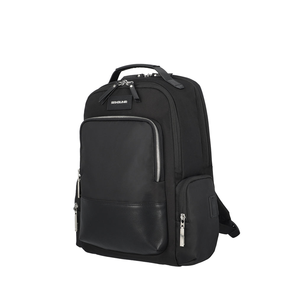 saxoline Mochila para notebook mujer Uptown Chic negro 15" Promoción trimestral