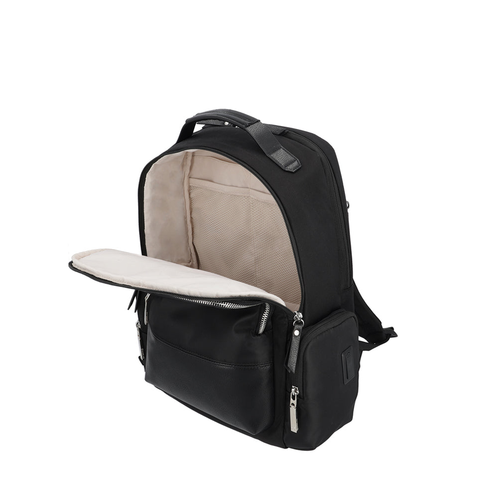 saxoline Mochila para notebook mujer Uptown Chic negro 15" Promoción trimestral