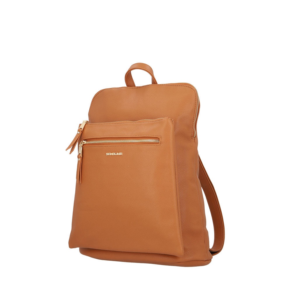saxoline Mochila New Office Para Notebook Camel Liquidación