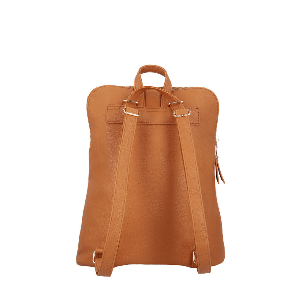 saxoline Mochila New Office Para Notebook Camel Liquidación