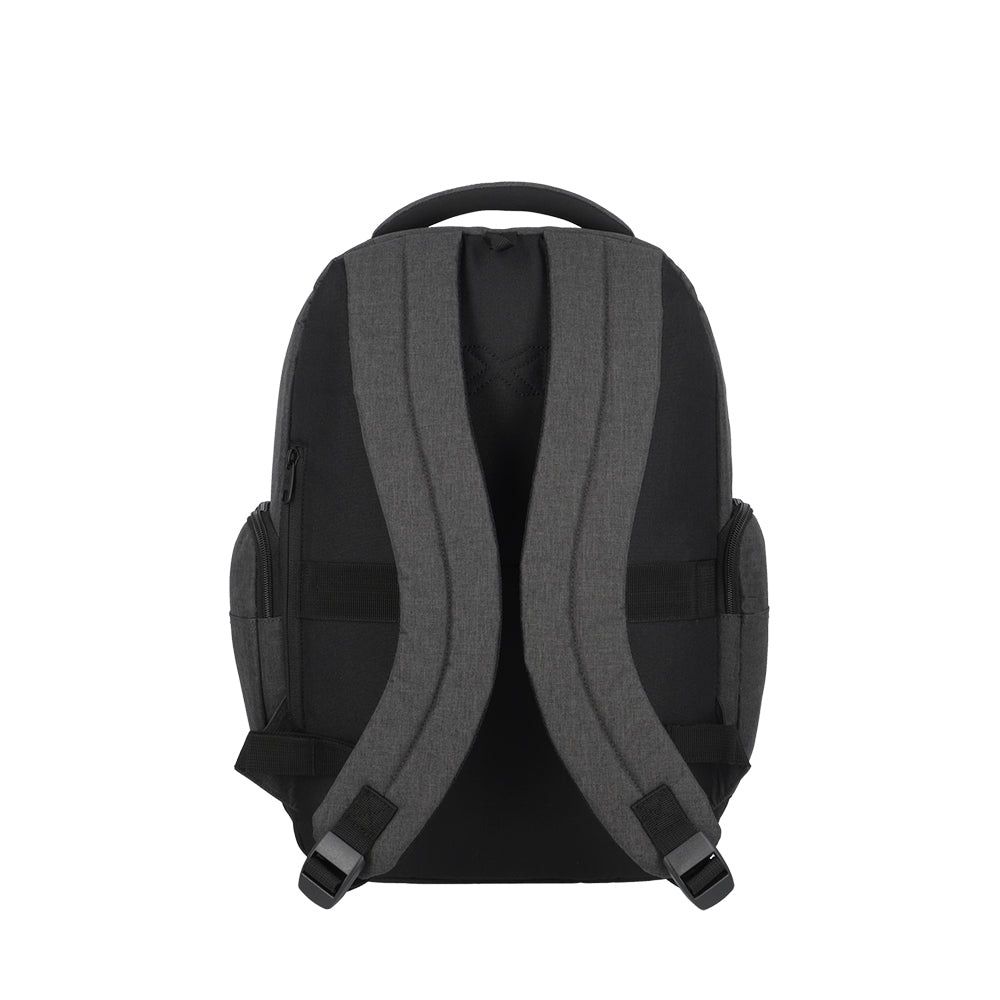 saxoline Mochila para notebook Banker gris 17" Envío internacional gratuito
