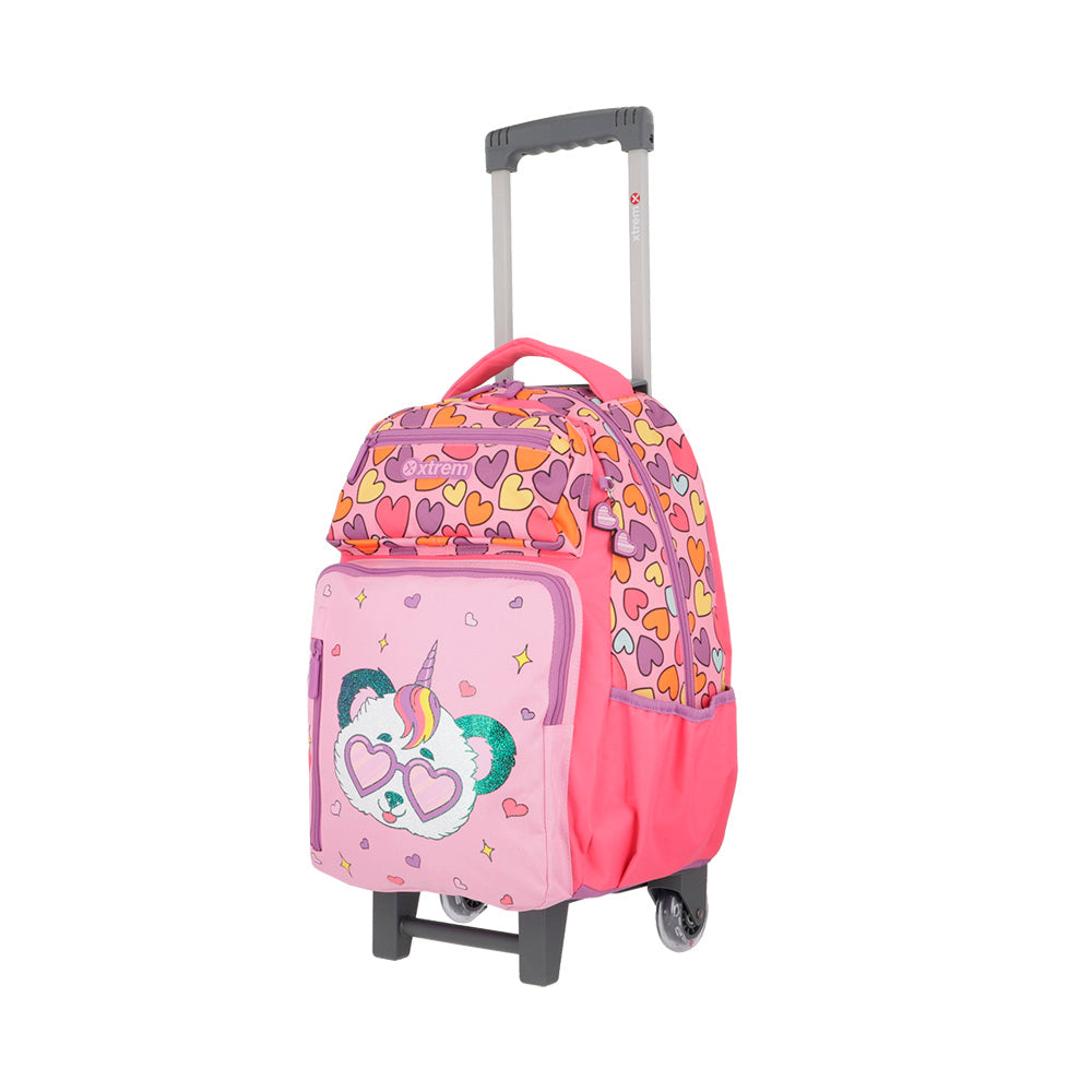saxoline Set mochila + lonchera + estuche Run Pack multicolor panda Rebajas de fin de temporada