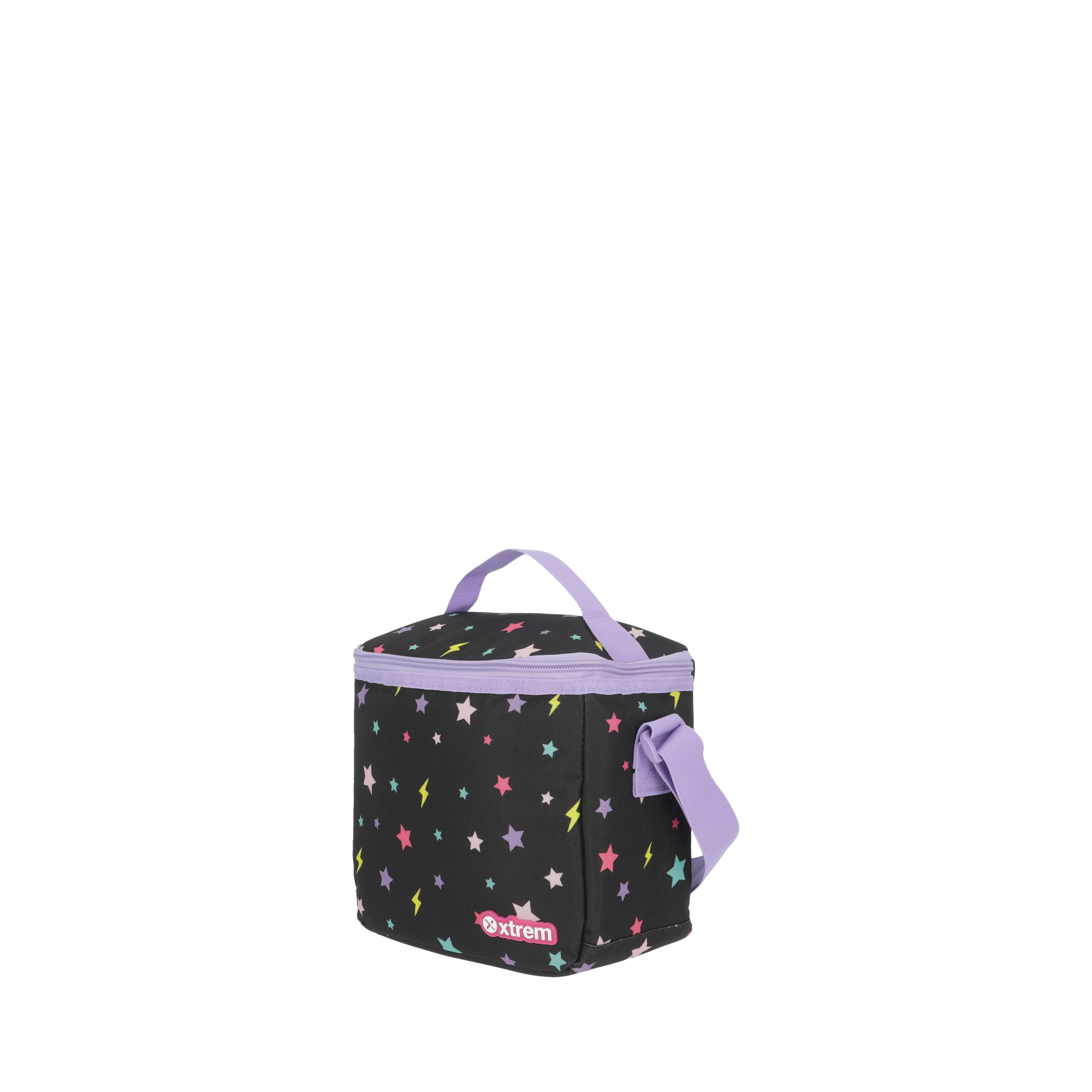 saxoline Set mochila con ruedas + lonchera + estuche New Run Pack Cat negro Outlet
