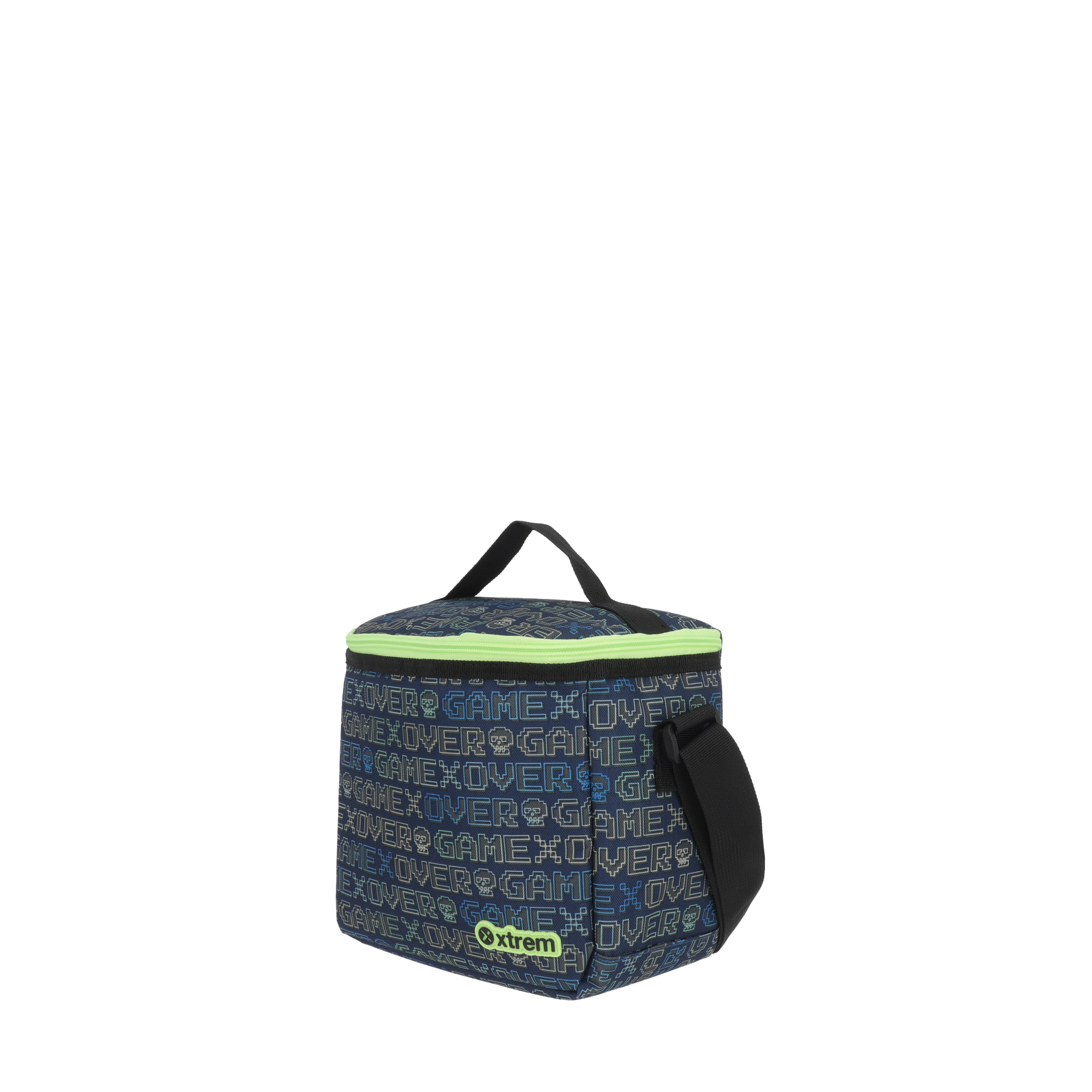 saxoline Set mochila con ruedas + lonchera + estuche New Run Pack Gamer verde Rebajas