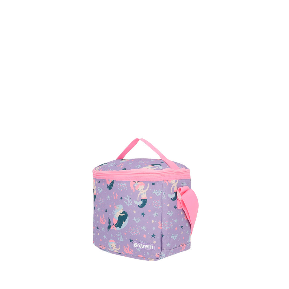saxoline Set mochila con ruedas + lonchera + estuche New Run Pack Mermaid lila Ofertas