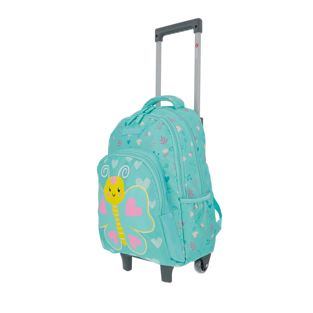 saxoline Mochila con ruedas para niñas Lincoln Butterfly Rebajas baratas