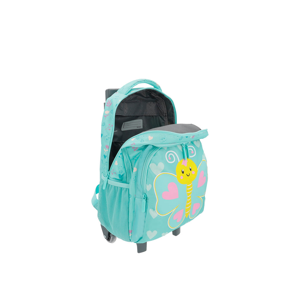 saxoline Mochila con ruedas para niñas Lincoln Butterfly Rebajas baratas