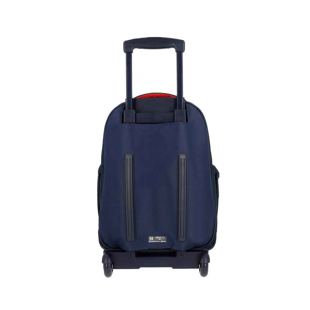 saxoline Mochila con ruedas para niños Cross 2.0 Dino azul Descuento