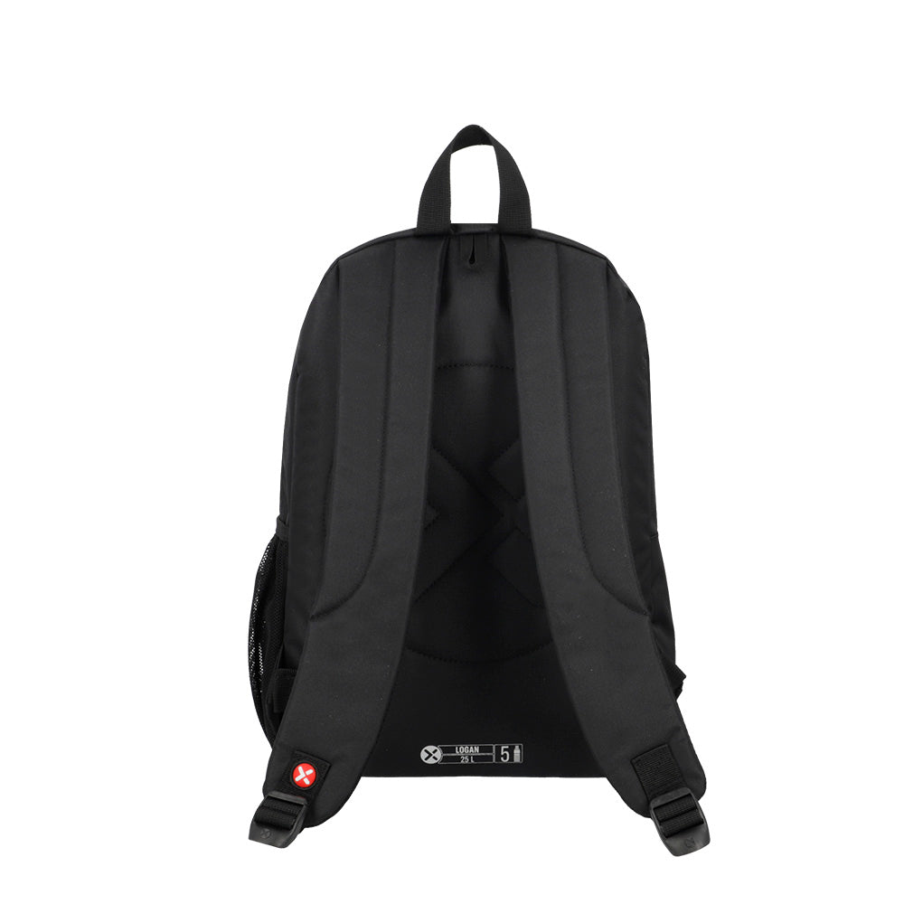 saxoline Mochila Logan negra/rosada Oferta especial