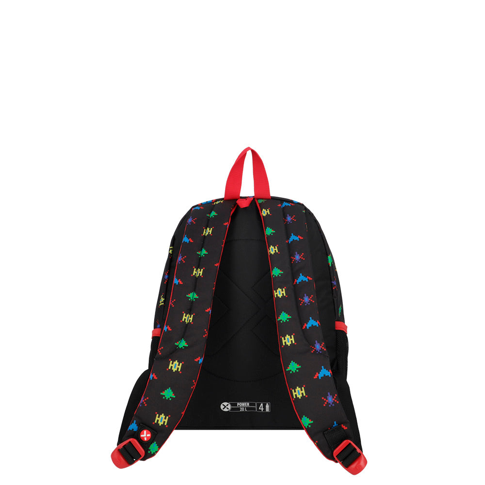 saxoline Mochila Power negra arcade Último día