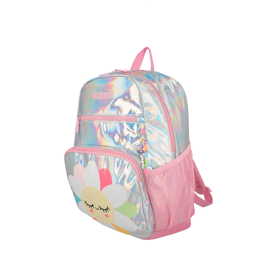 saxoline Mochila Bolt plateada Promoción trimestral