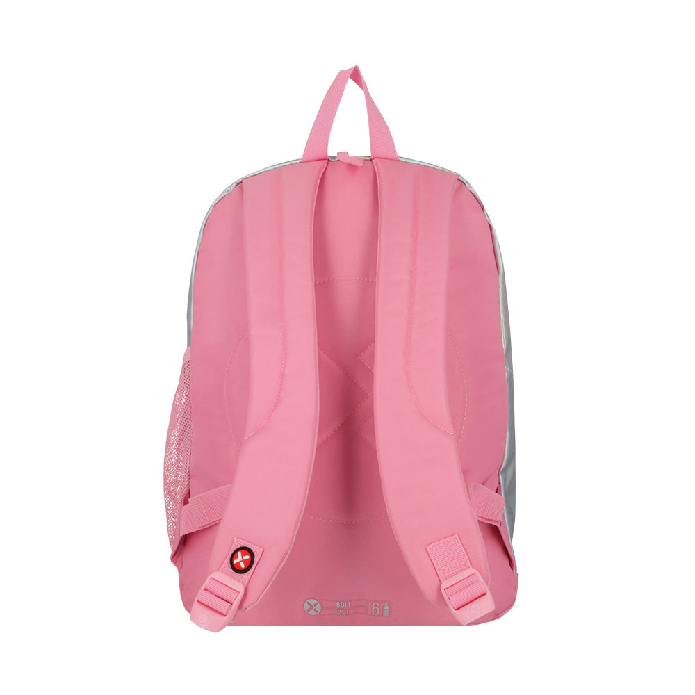 saxoline Mochila Bolt plateada Promoción trimestral