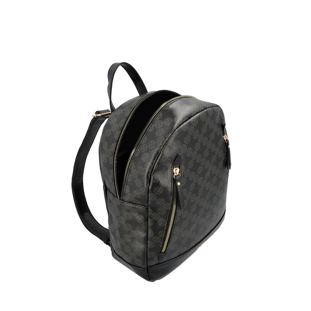saxoline Mochila grande Toulouse negra Envío internacional gratuito