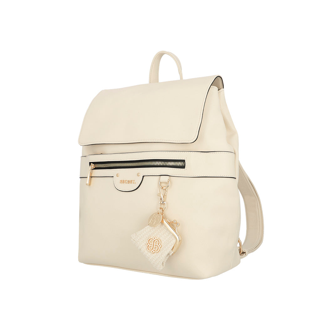 saxoline Mochila grande Lisse beige Precio ultrabajo