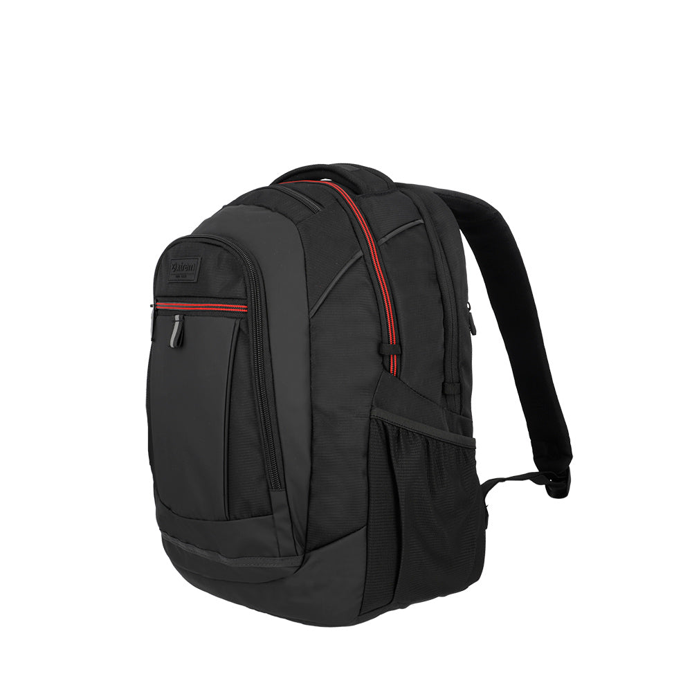 saxoline Mochila para notebook de hombre Brooklyn 16" negra/roja Venta caliente