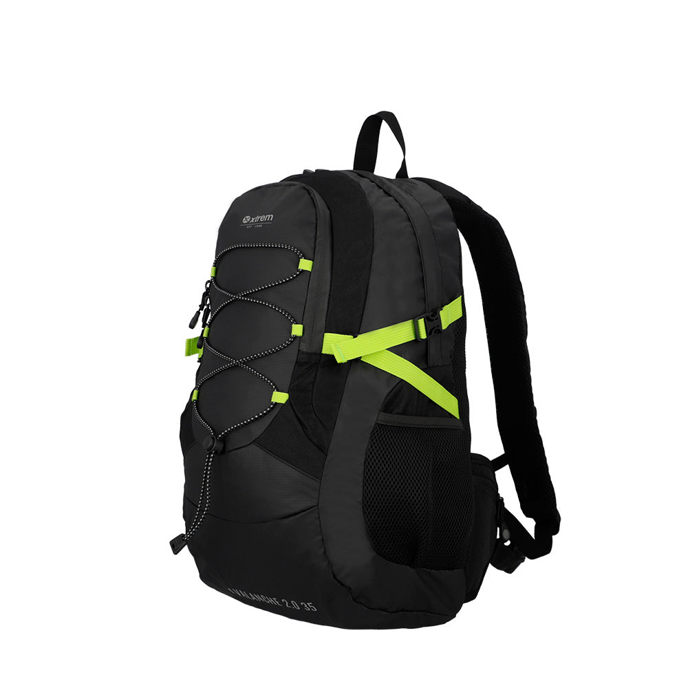 saxoline Mochila Outdoor Avalanche 2.0 negra/verde Ventas relámpago