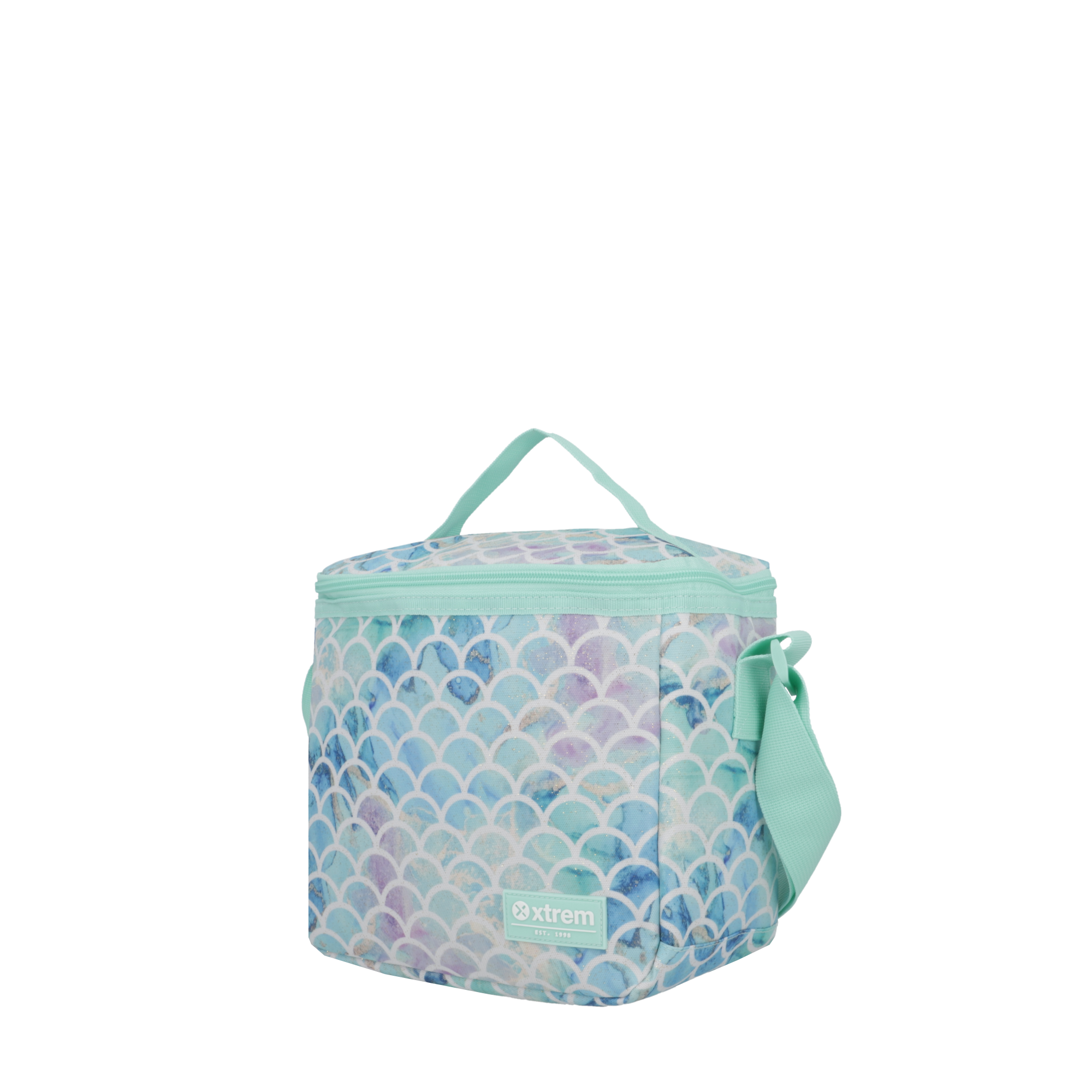 saxoline Set mochila + lonchera + estuche Triple Pack verde Últimos 3 días