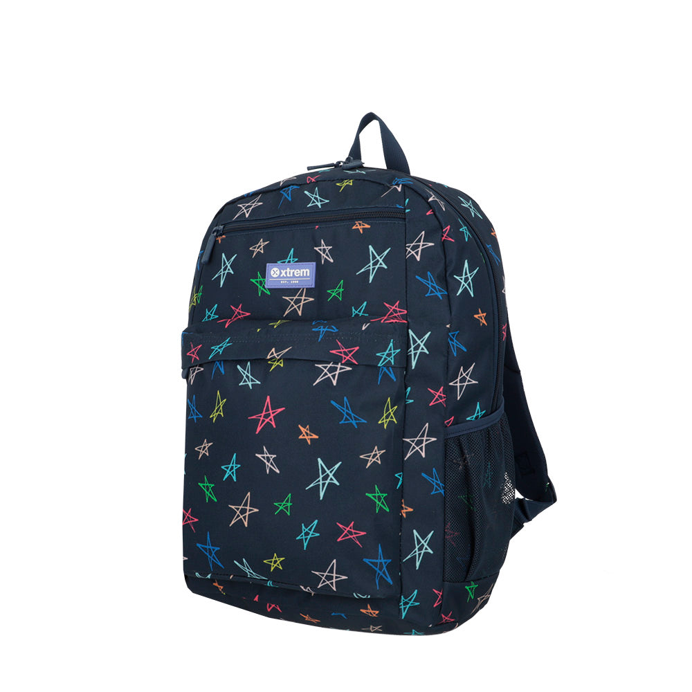 saxoline Set mochila + bolso + lonchera + estuche Megapack 2.0 multistars Oferta especial de fábrica