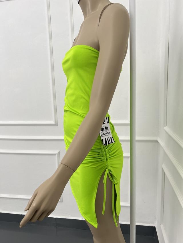 sweet lola Vestido greta fluor Envío internacional gratuito