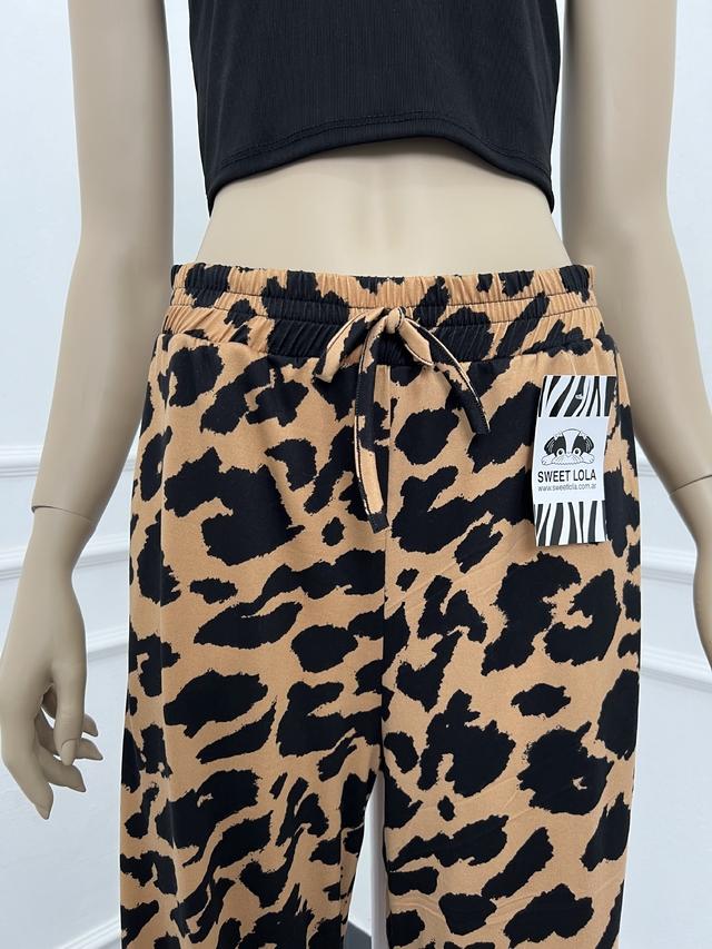sweet lola Pantalon animal Venta caliente