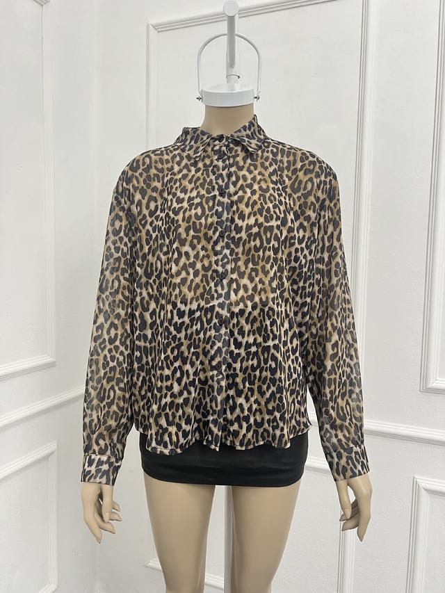 sweet lola Camisa rey leopardo Oferta especial