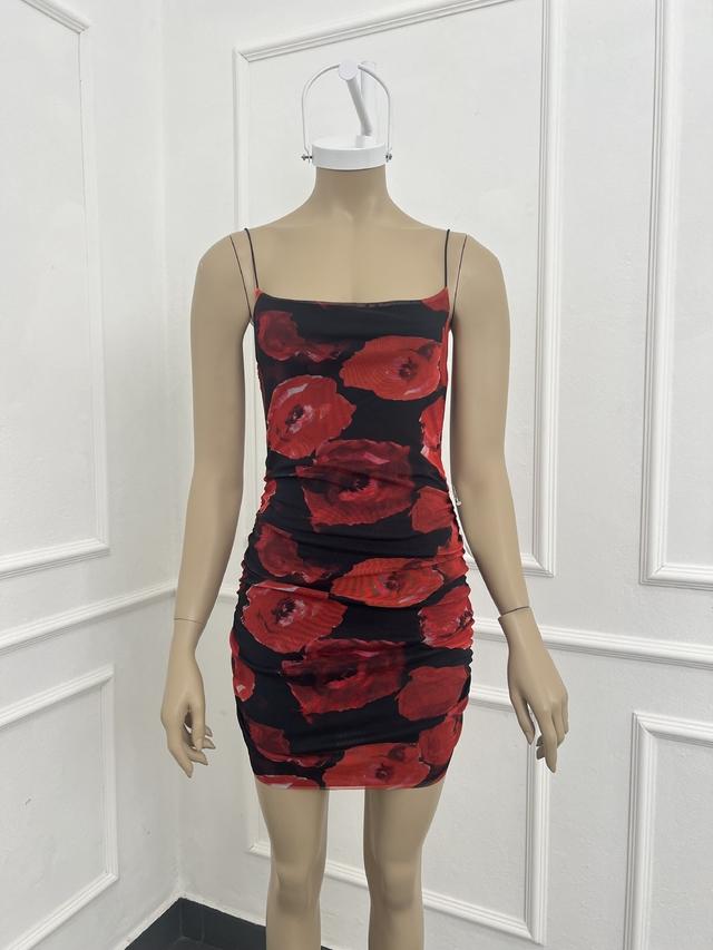sweet lola Vestido rosas Superdescuento