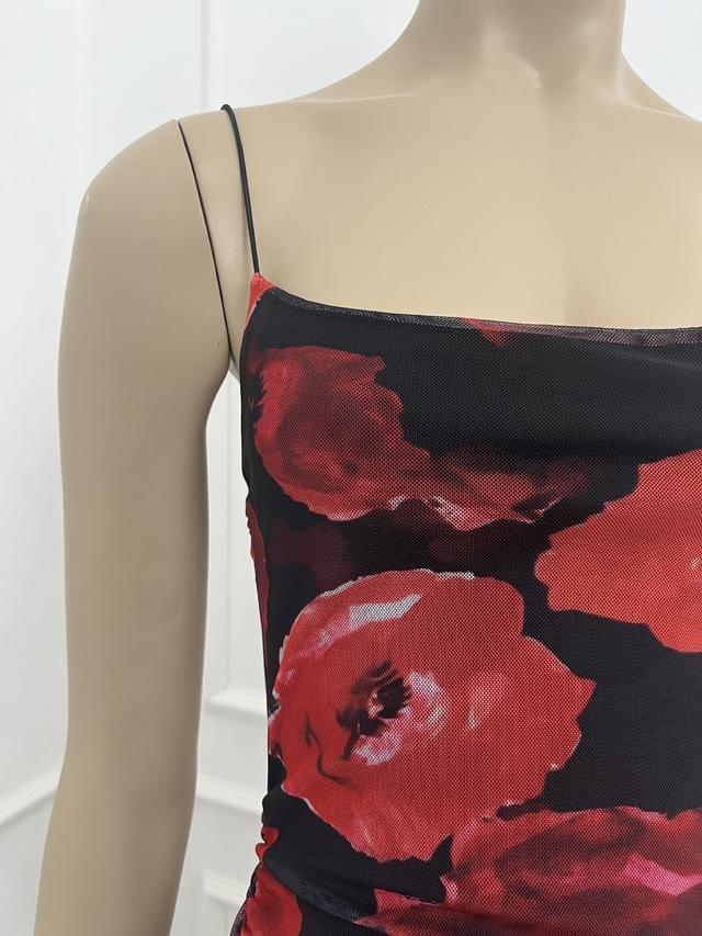 sweet lola Vestido rosas Superdescuento