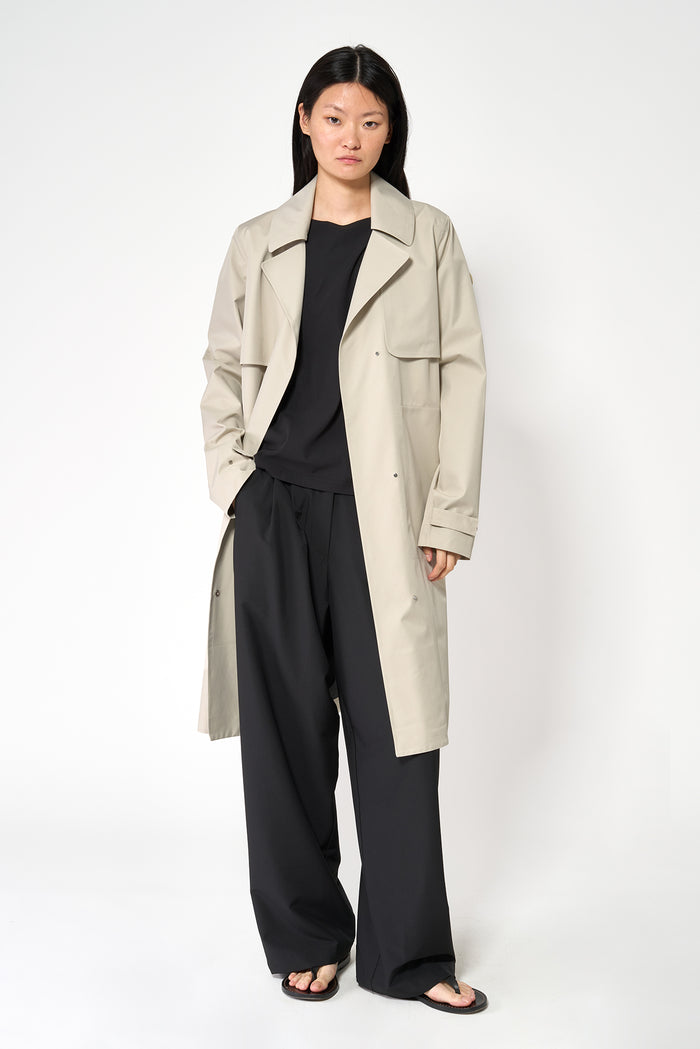 tantä rainwear Tåge Stone Grey Solo hoy