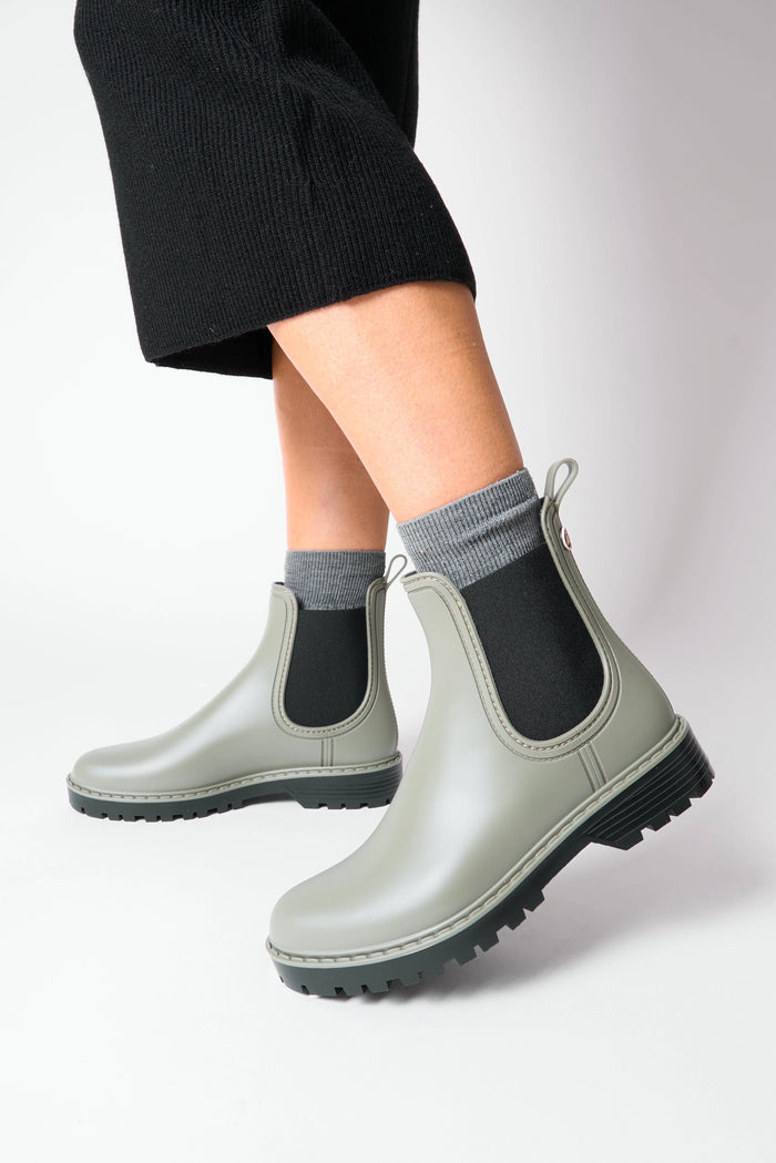 tantä rainwear Druppel MulledBasil Black