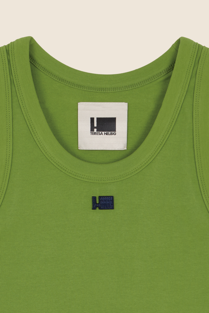 teresa helbig TANK TOP VERDE Promoción por tiempo limitado