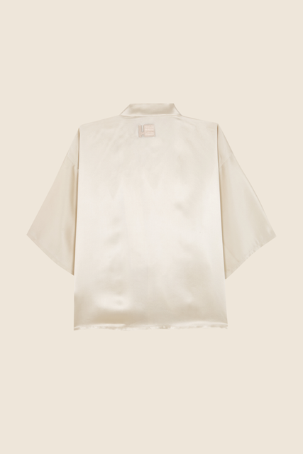 teresa helbig KIMONO PIJAMA CREMA Promoción trimestral