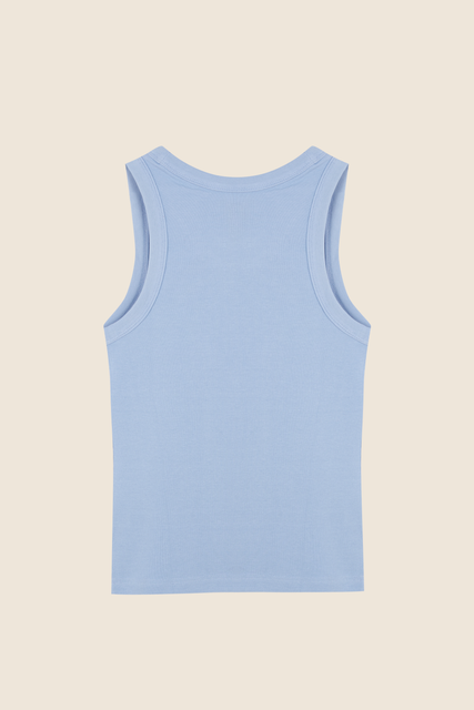teresa helbig TANK TOP AZUL Liquidación