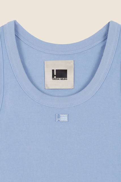 teresa helbig TANK TOP AZUL Liquidación