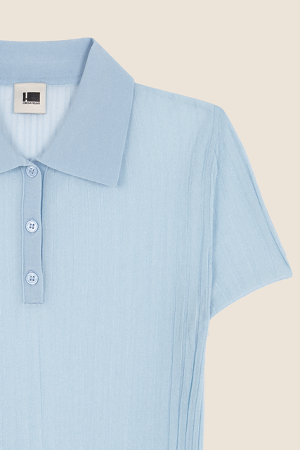 teresa helbig POLO PUNTO LIGHT BLUE Envío internacional gratuito