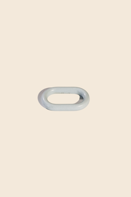teresa helbig ANILLO PORCELANA DOBLE LIGHT BLUE