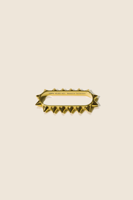 teresa helbig ANILLO TRIPLE TACHUELAS