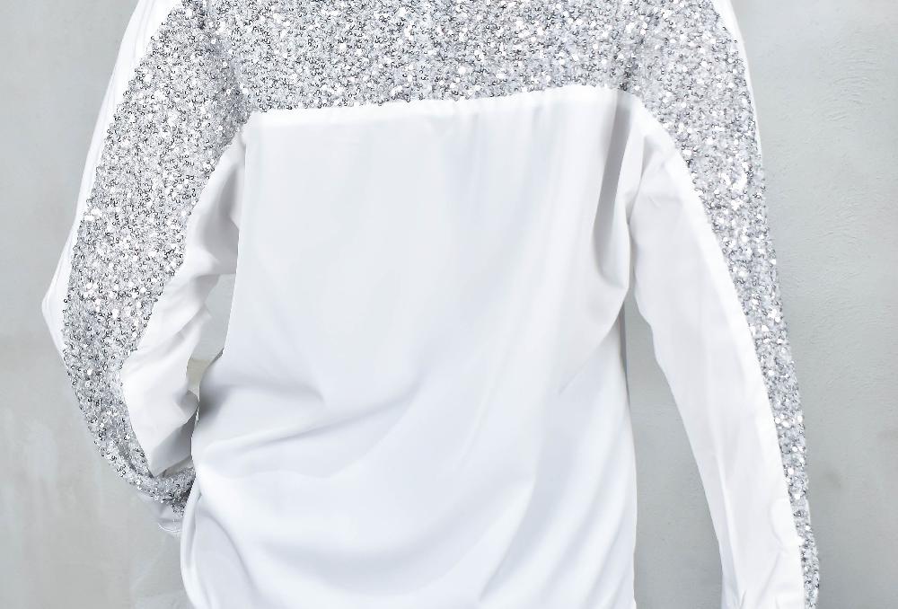 The New Black ML BLANCA CON LENTEJUELAS POSTERIOR The New Black ML BLANCA CON LENTEJUELAS POSTERIOR