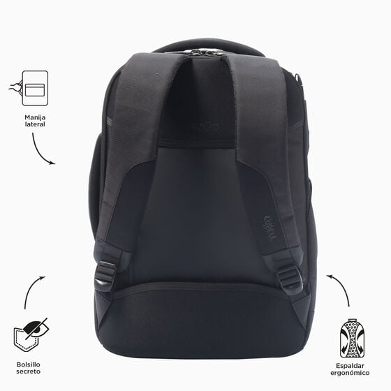 totto Mochila GTX 2.0 L - Black Ofertas