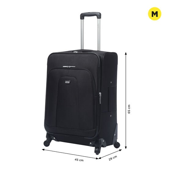 totto Maleta Andromeda M 2.0 - Negro Oferta especial